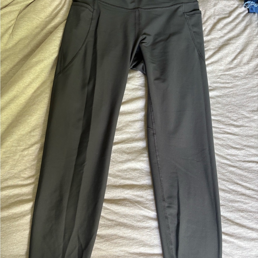 Old Navy Green/Gray Leggings